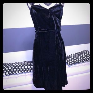 LaneBryant black velvet feel size 16